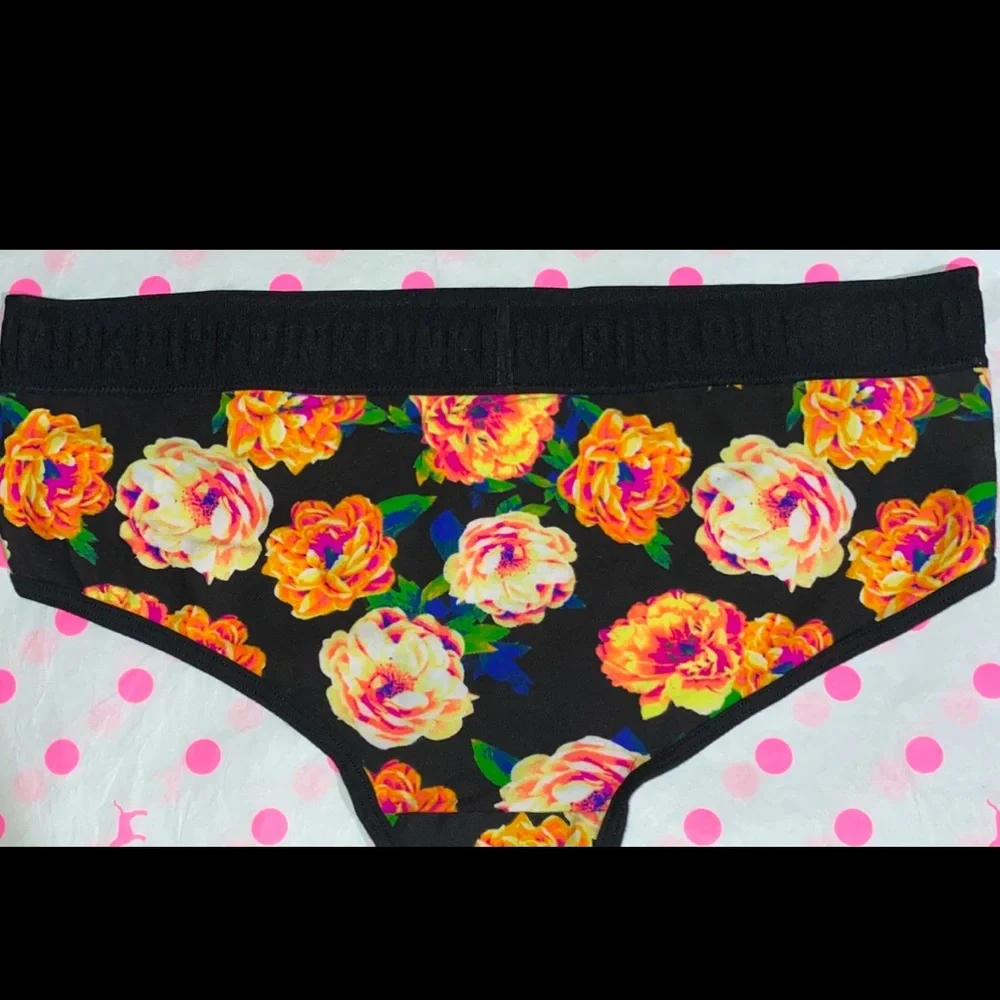 Victoria’s Secret Pink panties VS PINK logo hipster panty PINK cotton panties